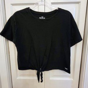 Hollister Black Crop Top Ladies Size Medium